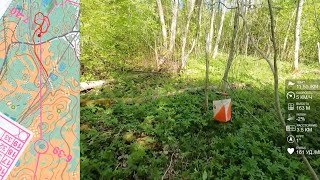 Спортивное ориентирование (headcam orienteering) - Мемориал Матросова 2023, Алоль, классика - 09.05