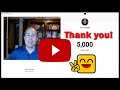THANK YOU to all of my 5,000+ subscribers!! Here's to the future! :)