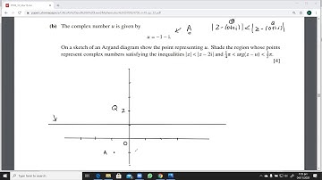 9709/Mar 19/32/Q7(b) Past Paper Questions on Complex Numbers. A Level Maths P 3.