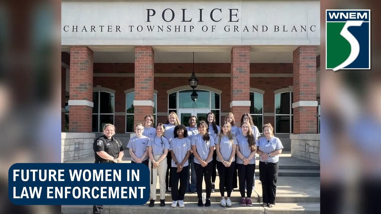 Future women in law enforcement - YouTube