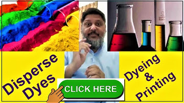 POLYESTER FABRIC DYEING WITH DISPERSE DYES #Filament #Denier #Polymer #Fiber #Yarn #Weaving #Cotton