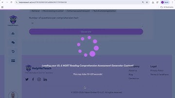 GL Reading Comprehension Generator | Create GL-Style Passages & Questions