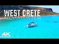 [4K] WEST CRETE 🇬🇷 Drone Film | 5 Hour Piano Relaxation Aerial | Top 30 Places | Kreta Κρήτη