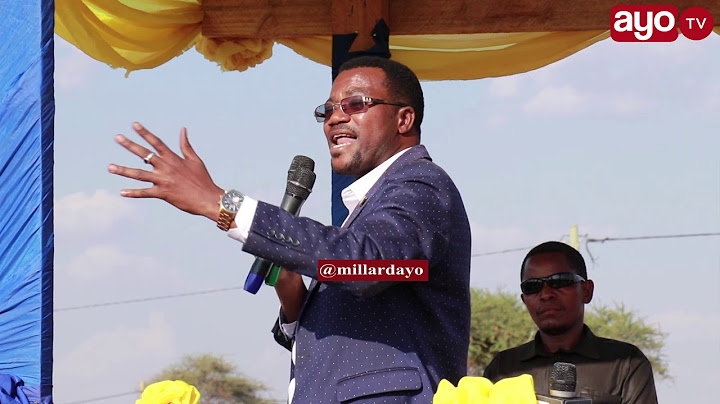 WAZIRI AUSHUKIA WARAKA WA MZEE KINANA NA MAKAMBA "KASOMENI NA FAMILIA ZENU"