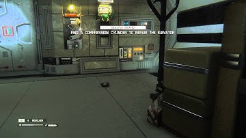 Alien: Isolation - Seegson Synthetics: Human Revolver Combat, Stealth Gameplay (Died) PS4