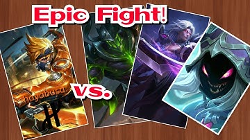 #MLBBStories Hayabusa vs. Argus,Martis and Helcurt (Full Video)