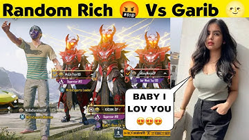 Random 3 rich 🤑 players And I im level 1 Noob prank 50RP MAX & MYTHIC OUTFITS #190