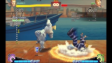 Flashkick into Double Flash Super