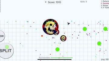 Blob.io mobile Skull Pirate skin