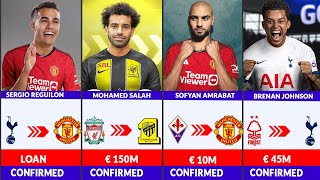  ALL  DEADLINE SURPRISE ? CONFIRMED TRANSFER SUMMER 2023,AMRABAT TO UNITED, SALAH TO AL-ITTIHAD,