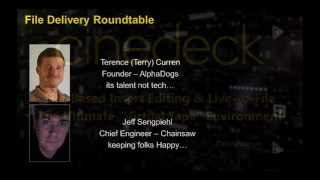 Cinedeck Insert Edit Webinar roundtable