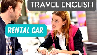 Travel English | Rental Car Role Play | English Speaking Practice