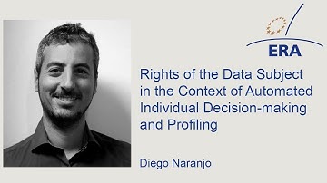 Rights of the Data Subject in the Context of Automated Individual Decision-making and Profiling