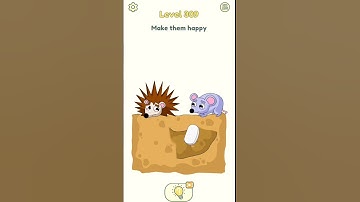 DOP 2 : Delete One Part Level 309 Gameplay Walkthrough | Dop 2 level 309 answer