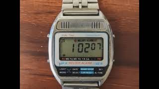 Kessel wrist watch ca 1984. Melody alarm