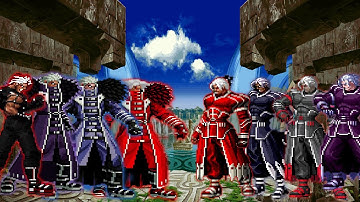 [Mugen KOF]  Zero Team vs Krizalid Team