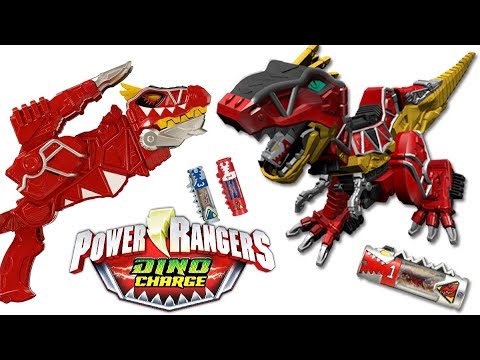 Могучие Рейнджеры Dino Charge ТИРЕКС Морфер Дино Заряд Динозавры Power ...