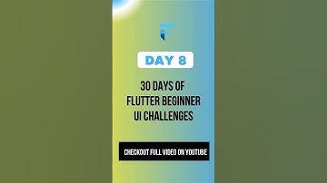 Flutter UI Challenges (Demo) : Day 8 Creating  a Contact List Page  | 30 Days of Flutter