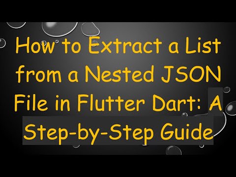 How to Extract