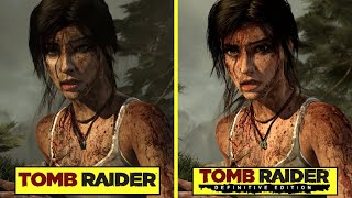 Tomb Raider 2013 Original vs Definitive Edition PC RTX 4080 4K Ultra Graphics Comparison