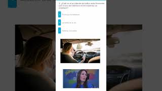 Pregunta de examen de conducir #shorts #aprendeaconducir #autoescuelaonline #autoescuela #examen screenshot 3