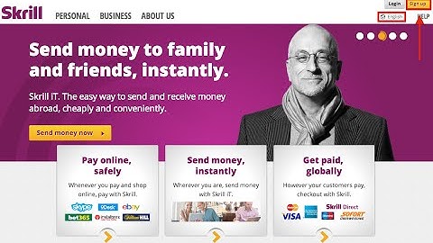 Hướng dẫn upload tiền lên ví tiền điện tử Skrill bằng thẻ tín dụng.