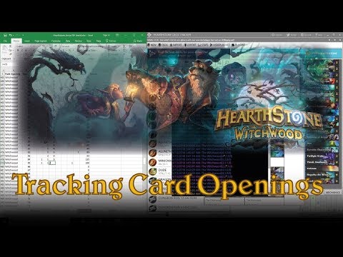 updating the spreadsheet with the witchwood pack openings youtube