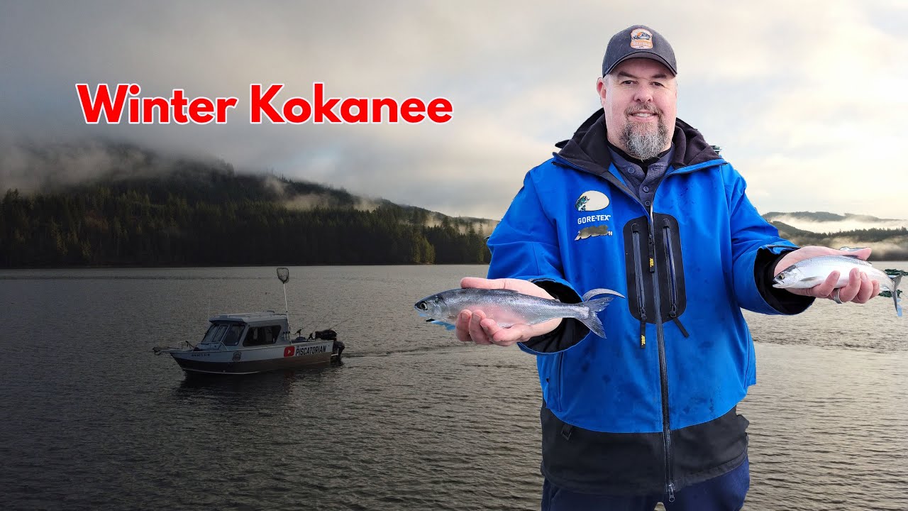 Winter Kokanee Fishing Lake Merwin January 2023 YouTube