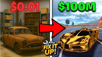 I Built the BEST CAR in Fix it Up! (ROBLOX)