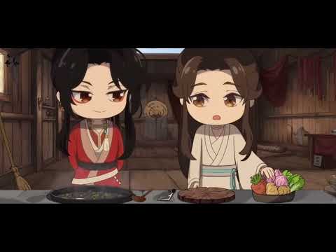 Video [Vietsub] Thiên Quan Tứ Phúc chibi - Một ngày nọ tại... - youtube