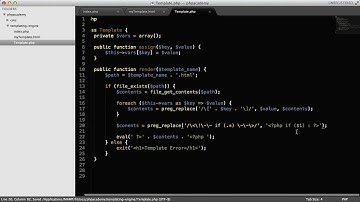 PHP Tutorials  Create a Template Engine Part 2 2