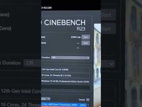 Cinebench Temperatures on my Intel 12900K