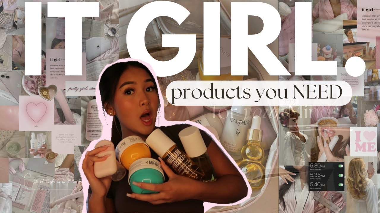 Beauty products you NEED!  girl essentials to enter your IT GIRL ERA ✨ 
