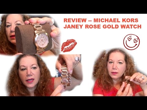 Michael Kors MK Janey Rose Gold Watch Review