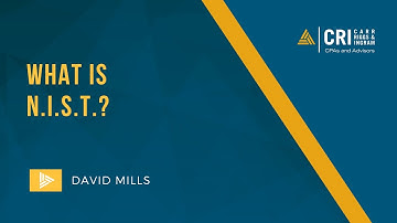 CRI Tech Tips: What is NIST?