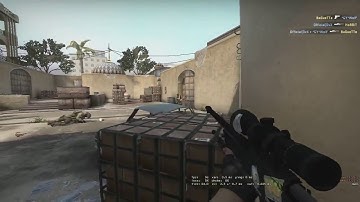 1v3 clutch w/ no scope flick - CSGO