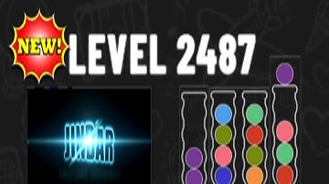 Ball Sort Puzzle Level 2487