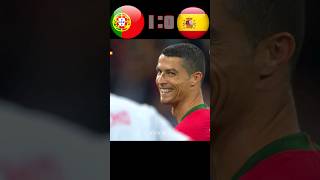 Ronaldo Last Minute Goal Drama | Spain🇪🇸) 🆚️ (Portugal🇵🇹 | 2018 World Cup Highlights #Shorts