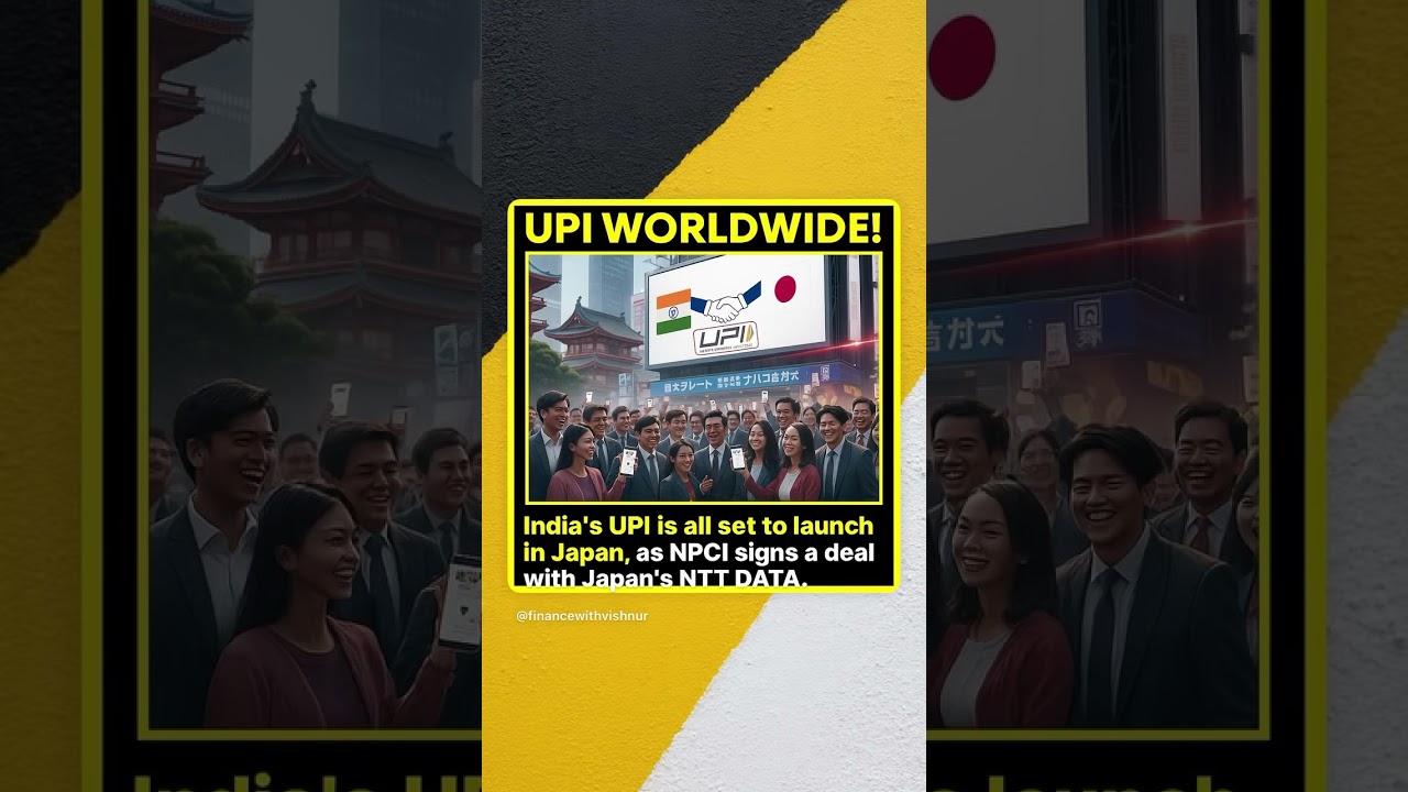 🇮🇳💫 India’s UPI goes global! 🌍Big news as India’s  (UPI) is all set to launch in Japan