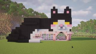 Minecraft Cat Cafe Tutorial 🐱☕