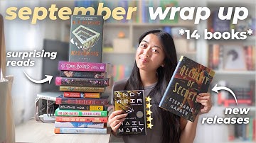 I read 14 books in September... let
