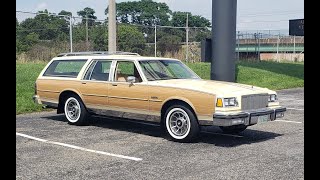 1986 Buick Electra Estate Station Wagon.