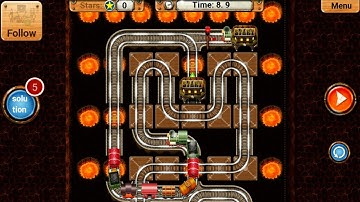 Train Line Maze Game - Train Game - Android Gameplay #1473