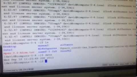 Troubleshooting of Intel Parallel Studio and first code running in a Xeon Phi coprocessor