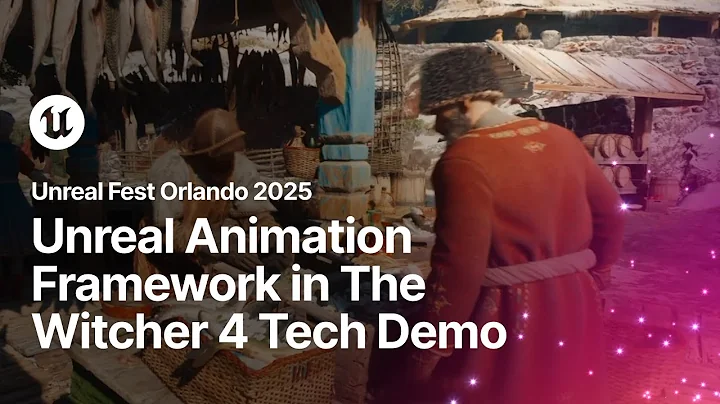Unreal Animation Framework in The Witcher 4 Unreal Engine 5 Tech Demo | Unreal Fest Orlando 2025