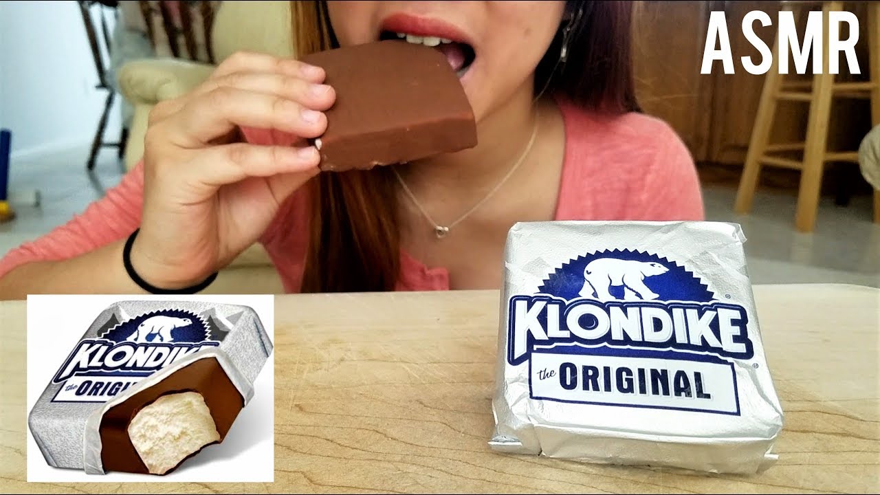 ASMR KLONDIKE ICE CREAM BAR | Crunchy Eating Sounds | No Talking