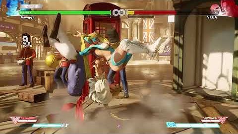 STREET FIGHTER V (BETA) R. Mika 95% mixup