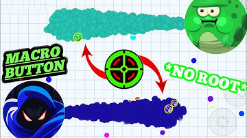 AGARIO NEW MACRO BUTTON TUTORIAL + IOS FONTS & X8 MOD MENU APK*NO ROOT*  ~ANDROID~(AGAR.IO MOBILE)