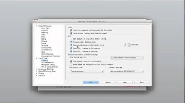 How to autosave your files in Open Office