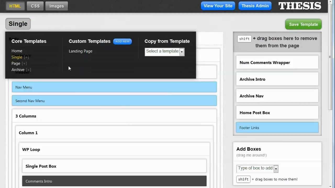 Custom navigation thesis